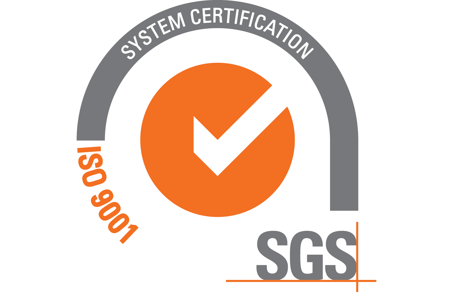 SGS ISO 9001 System certification logo