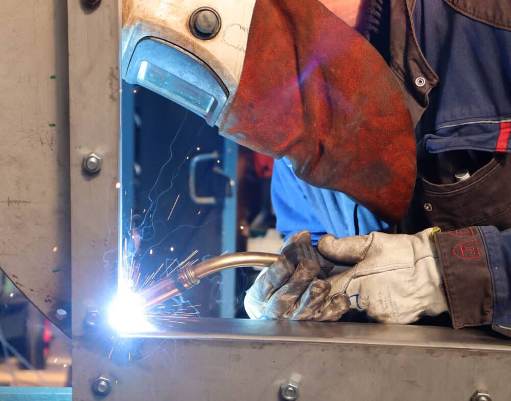 About Carrier Europe: welding at workshop