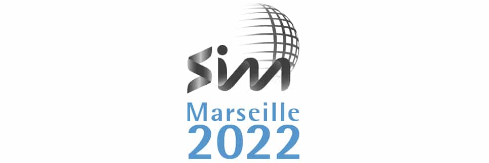 Logo from Sim 2022 in Marseille