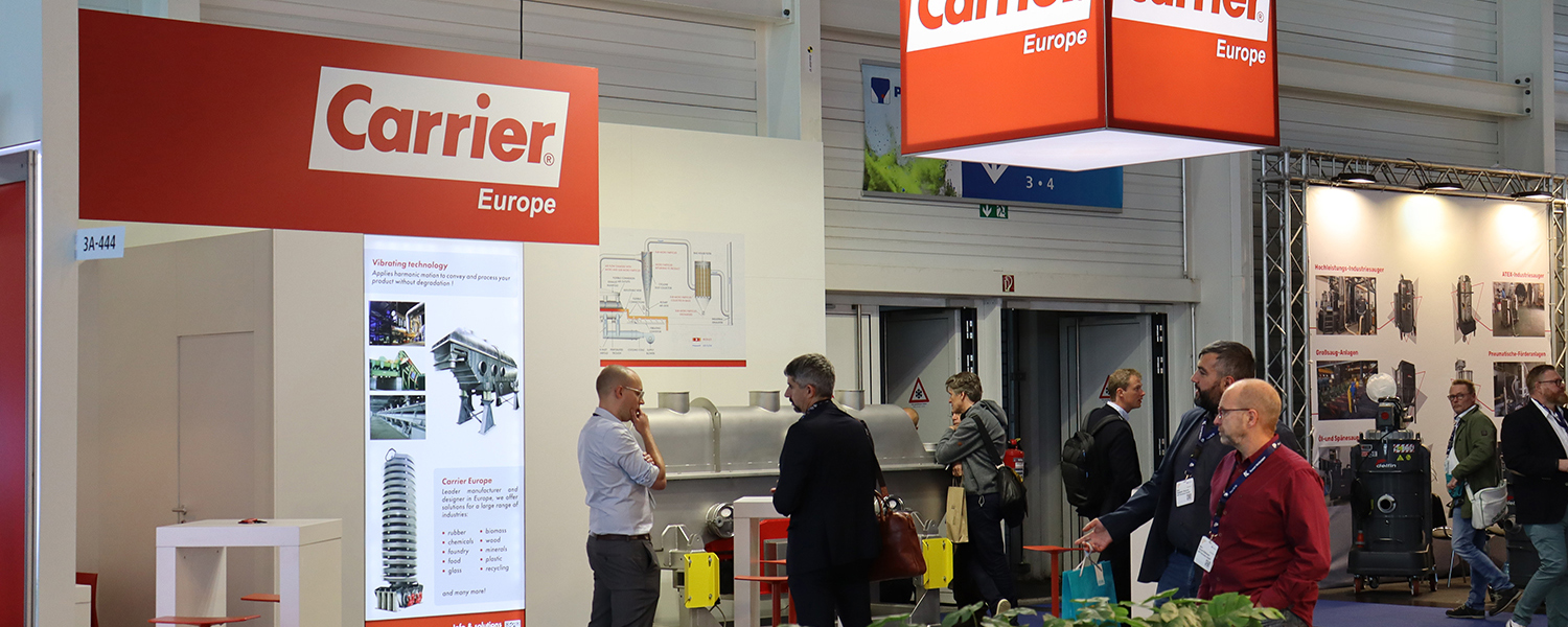 News: Carrier Europe at Powtech 2022